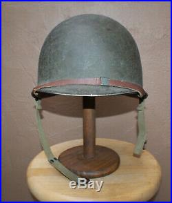 Original WW2 US Army helmet withliner complete