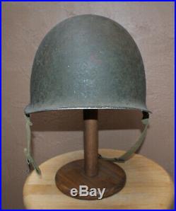 Original WW2 US Army helmet withliner complete