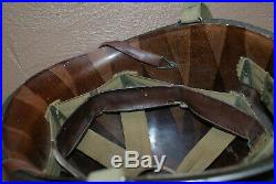 Original WW2 US Army helmet withliner complete