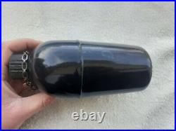 Original WW2 USGI Army USMC Black Enamel Porcelain Canteen dated 1942