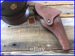 Original WW2 WWII Era US Army Flap Holster for 38 S&W Victory Revolver