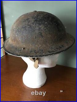 Original WW2 WWII Military Army Helmet with Liner