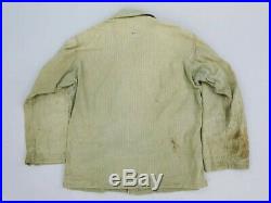 Original WW2 WWII US Army 2nd pattern Herringbone Utility Shirt. XL 46 chest