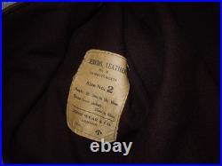 Original WWII 1944 British Army Leather Camouflage Uniform Jerkin Size 2