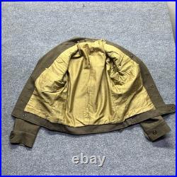 Original WWII 1944 US Army Ike Jacket 36r Combat Patched 9th Air Force Uniform