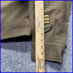 Original WWII 1944 US Army Ike Jacket 36r Combat Patched 9th Air Force Uniform