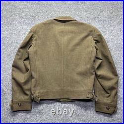 Original WWII 1944 US Army Ike Jacket 36r Combat Patched 9th Air Force Uniform