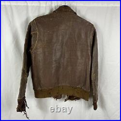 Original WWII A-2 Flight Jacket Army Air Corp Bomber