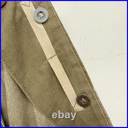Original WWII British Army Denim Pants Nice Patina Patchwork 40x32