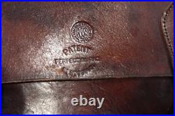 Original WWII British Army Dispatch Riders Briefcase Belfast Dated Maker Marked