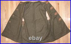 Original WWII British Army Leather Jerkin, Size 3 (Large)