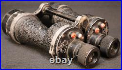 Original WWII British Army Officers Pair Binoculars Prismatic N°5 MK IV X7