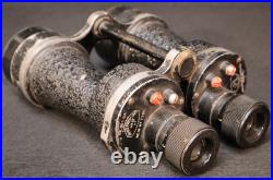 Original WWII British Army Officers Pair Binoculars Prismatic N°5 MK IV X7