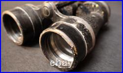 Original WWII British Army Officers Pair Binoculars Prismatic N°5 MK IV X7