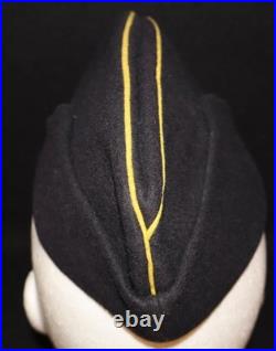 Original WWII British Army Royal Engineers Side Cap Headdress Kings Crown
