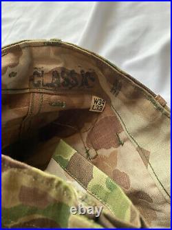 Original WWII Deadstock Army Frogskin Trousers with Cutter Tags