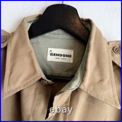 Original WWII Era 1940s Filipino Crusaders World Army Shirt Patched Moncado