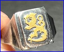 Original WWII Finnish Army Ring Winter War 1939 1940 Finland Rare Trench Art