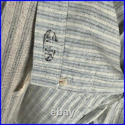 Original WWII French Army Flannel Pyjamas Set Shirt & Trousers