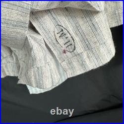 Original WWII French Army Flannel Pyjamas Set Shirt & Trousers