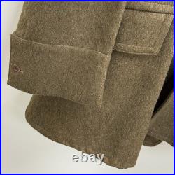 Original WWII French Army Parka Patched FFI Resistance Rare