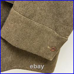 Original WWII French Army Parka Patched FFI Resistance Rare