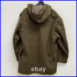 Original WWII French Army Parka Patched FFI Resistance Rare