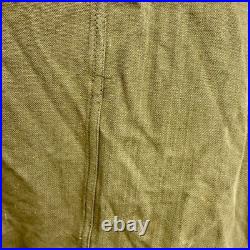 Original WWII French Army Transport Canvas M38 Trenchcoat Deadstock Mint