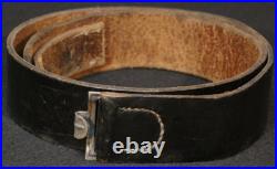 Original WWII German Army Wehrmacht Combat Belt Marked 1940 Maker Marked