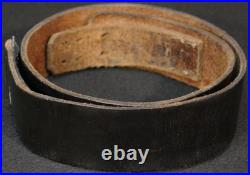 Original WWII German Army Wehrmacht Combat Belt Marked 1940 Maker Marked