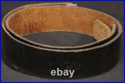 Original WWII German Army Wehrmacht Combat Belt Marked 1940 Maker Marked