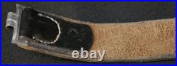 Original WWII German Army Wehrmacht Combat Belt Marked 1940 Maker Marked