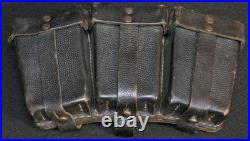 Original WWII German Army Wehrmacht Combat K98 Ammo Pouch Maker Marked RBNr
