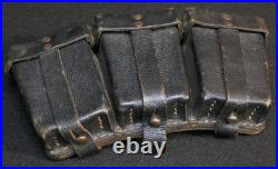 Original WWII German Army Wehrmacht Combat K98 Ammo Pouch Maker Marked RBNr