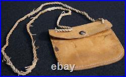 Original WWII German Army Wehrmacht DogTag Pouch EKM Erkennungsmarke 1940 WW2