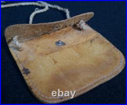 Original WWII German Army Wehrmacht DogTag Pouch EKM Erkennungsmarke 1940 WW2