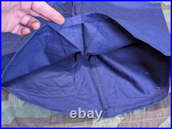 Original WWII German Blue Sports Shorts 35 waist NOS Wehrmacht Army 1940s Vtg