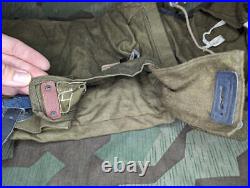 Original WWII German Late War Pioneer Back Pack Rucksack Backpack Pouch Army