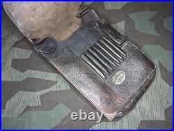 Original WWII German M31 Map Case Mapcase Wehrmacht Army Heer Leather Military