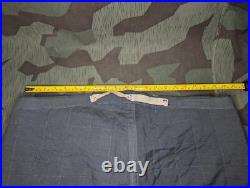 Original WWII German Reed Green Padded Trouser Liner Winter Soldier Army Pants