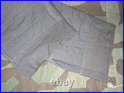 Original WWII German Reed Green Padded Trouser Liner Winter Soldier Army Pants