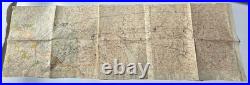 Original WWII German Tactical Map Army Group North Barbarossa Lithuania Invasion