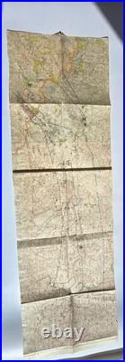 Original WWII German Tactical Map Army Group North Barbarossa Lithuania Invasion