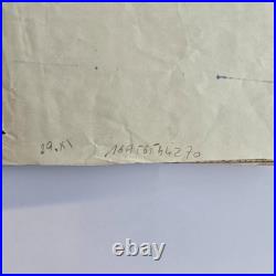 Original WWII German Tactical Map Army Group North Barbarossa Lithuania Invasion