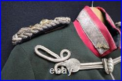 Original WWII Greece Greek Army Generals Cavalry Dress Uniform withTrousers Rare