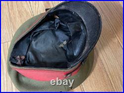Original WWII Imperial Japanese Army Field Cap IJA Vintage Heavily Worn Me