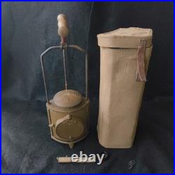Original WWII Imperial Japanese Army Military Lantern Cantera with Canvas Case IJA Original WWII Imperial Japanese Army Military Lantern Cantera with Canvas Case IJA