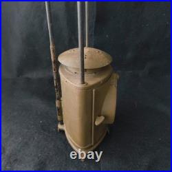 Original WWII Imperial Japanese Army Military Lantern Cantera with Canvas Case IJA