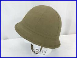 Original WWII Imperial Japanese Army Officers Pith Helmet Named