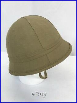 Original WWII Imperial Japanese Army Officers Pith Helmet Named